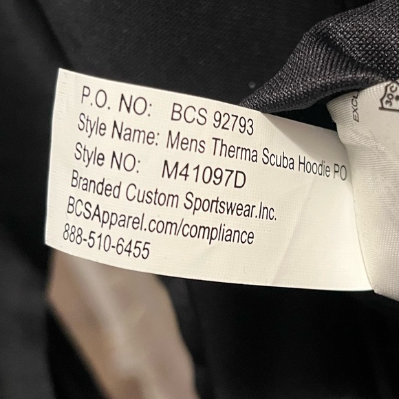 Nike NWT Georgia Bulldogs Pullover Thermal Hoodie - size Med - Picture 7 of 11